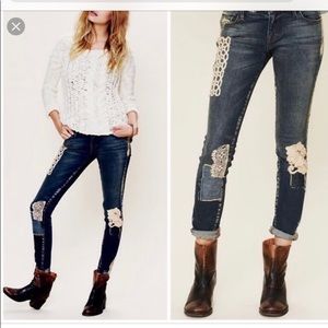 Three people artisan deluxe jeans new 27